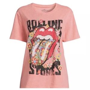 Rolling Stones Tee-Size Girl’s 8-10/Small Womens